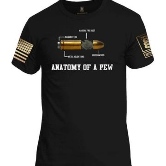Anatomy of a Pew Short Sleeve T-Shirt - Picture 4 of 5